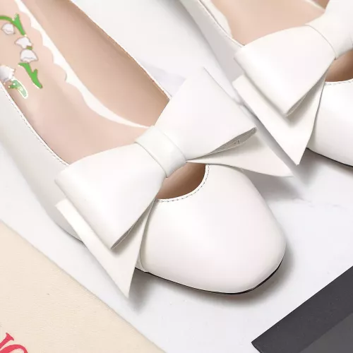 Replica Valentino High-Heeled Shoes For Women #1285666 $112.00 USD for Wholesale