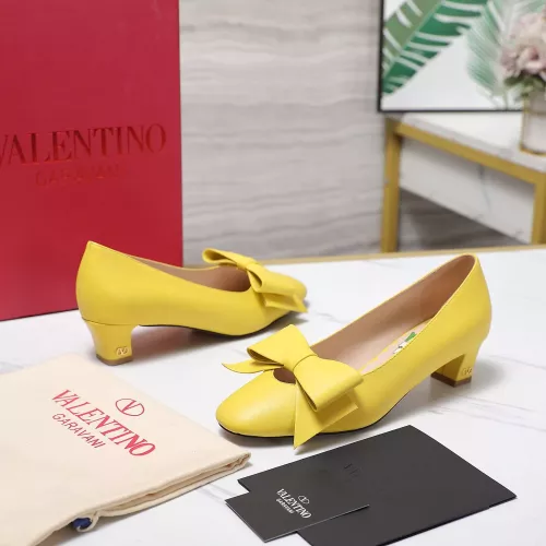 Replica Valentino High-Heeled Shoes For Women #1285670 $112.00 USD for Wholesale