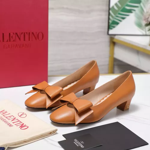 Valentino High-Heeled Shoes For Women #1285671 $112.00 USD, Wholesale Replica Valentino High-Heeled Shoes