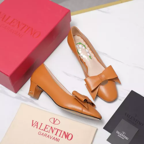 Replica Valentino High-Heeled Shoes For Women #1285671 $112.00 USD for Wholesale