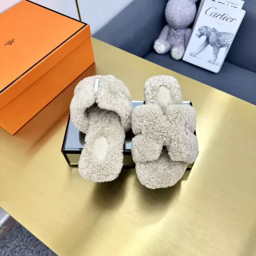 Replica Hermes Slippers For Women #1285691 $96.00 USD for Wholesale