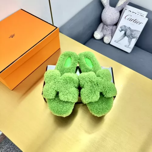 Replica Hermes Slippers For Women #1285722 $96.00 USD for Wholesale