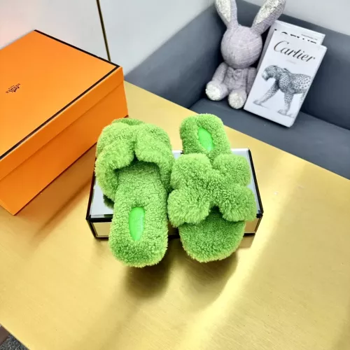 Replica Hermes Slippers For Women #1285722 $96.00 USD for Wholesale