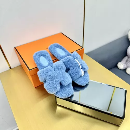 Replica Hermes Slippers For Women #1285727 $96.00 USD for Wholesale