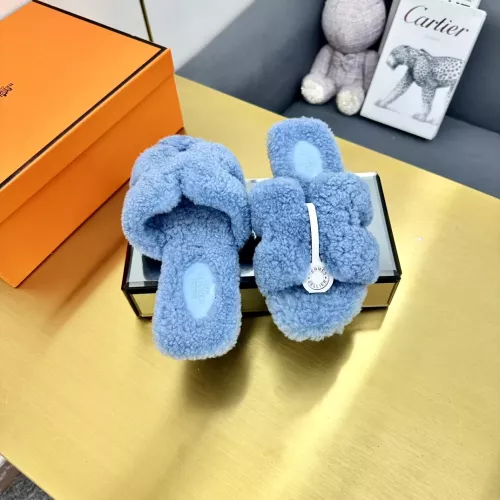 Replica Hermes Slippers For Women #1285727 $96.00 USD for Wholesale