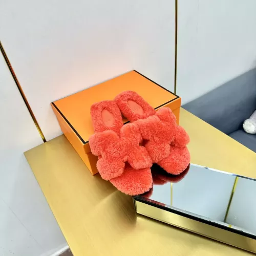 Replica Hermes Slippers For Women #1285731 $96.00 USD for Wholesale