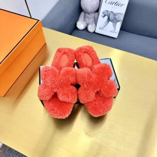 Replica Hermes Slippers For Women #1285731 $96.00 USD for Wholesale