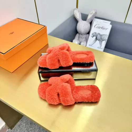 Replica Hermes Slippers For Women #1285731 $96.00 USD for Wholesale