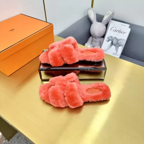 Replica Hermes Slippers For Women #1285743 $96.00 USD for Wholesale