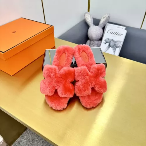 Replica Hermes Slippers For Women #1285743 $96.00 USD for Wholesale