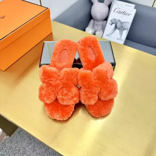 Replica Hermes Slippers For Women #1285744 $96.00 USD for Wholesale