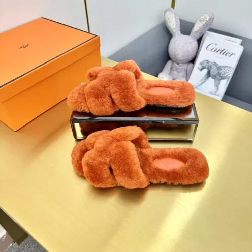 Replica Hermes Slippers For Women #1285745 $96.00 USD for Wholesale