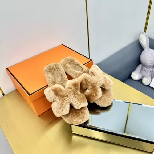 Replica Hermes Slippers For Women #1285751 $96.00 USD for Wholesale