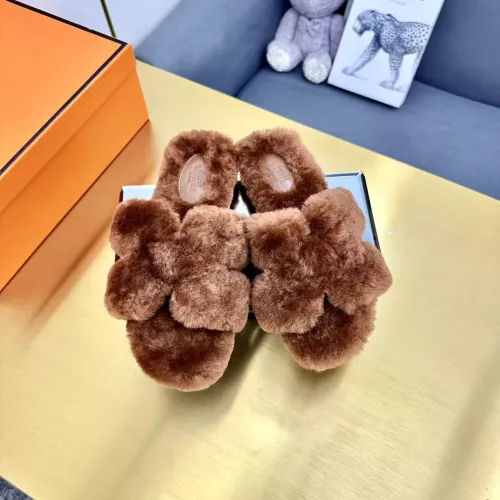 Replica Hermes Slippers For Women #1285752 $96.00 USD for Wholesale