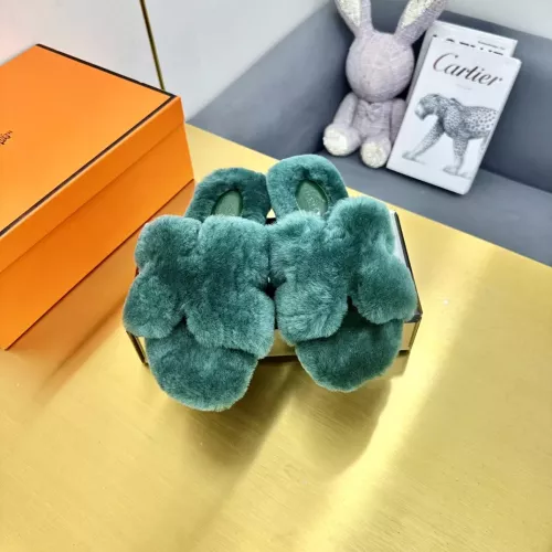 Replica Hermes Slippers For Women #1285760 $96.00 USD for Wholesale