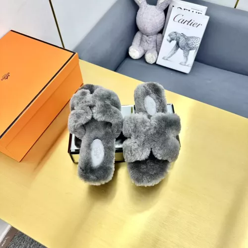 Replica Hermes Slippers For Women #1285768 $96.00 USD for Wholesale