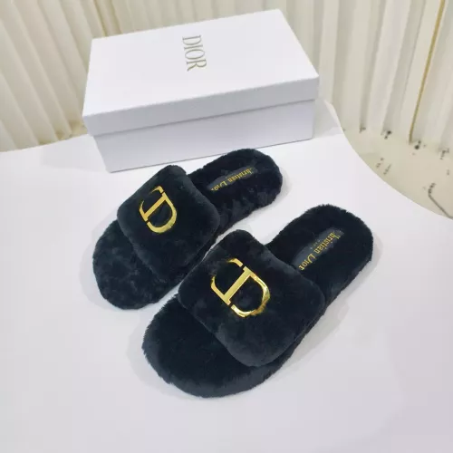 Christian Dior Slippers For Women #1285781 $105.00 USD, Wholesale Replica Christian Dior Slippers