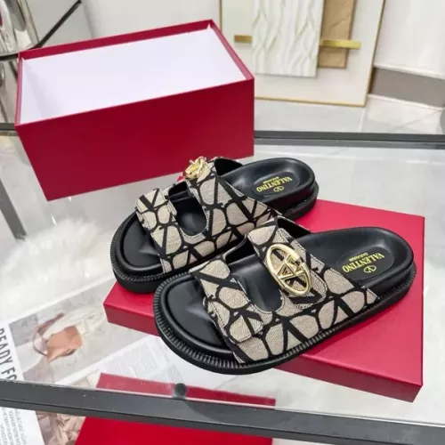 Valentino Slippers For Women #1285802 $85.00 USD, Wholesale Replica Valentino Slippers