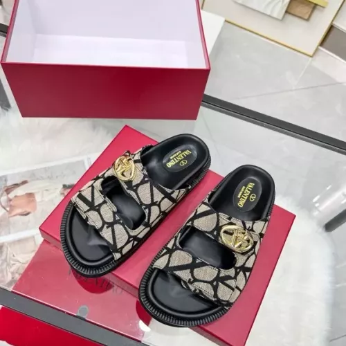 Replica Valentino Slippers For Women #1285802 $85.00 USD for Wholesale