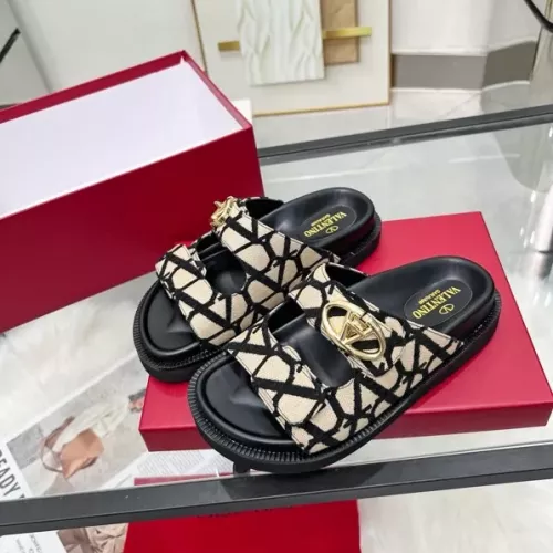 Valentino Slippers For Women #1285803 $85.00 USD, Wholesale Replica Valentino Slippers