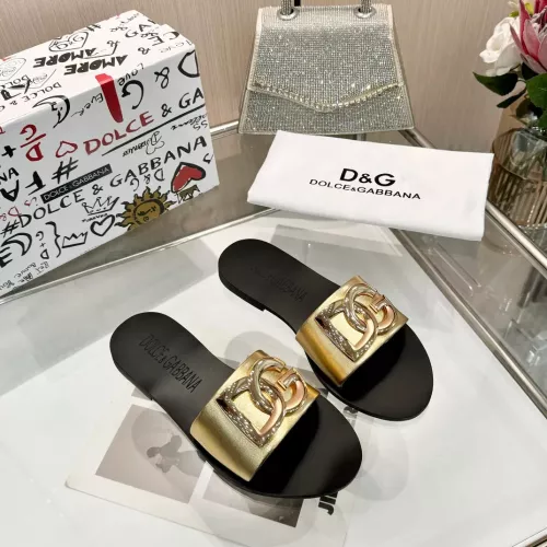 Dolce &amp; Gabbana D&amp;G Slippers For Women #1285845 $68.00 USD, Wholesale Replica Dolce &amp; Gabbana D&amp;G Slippers