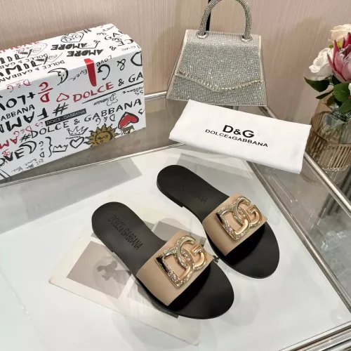 Dolce &amp; Gabbana D&amp;G Slippers For Women #1285846 $68.00 USD, Wholesale Replica Dolce &amp; Gabbana D&amp;G Slippers