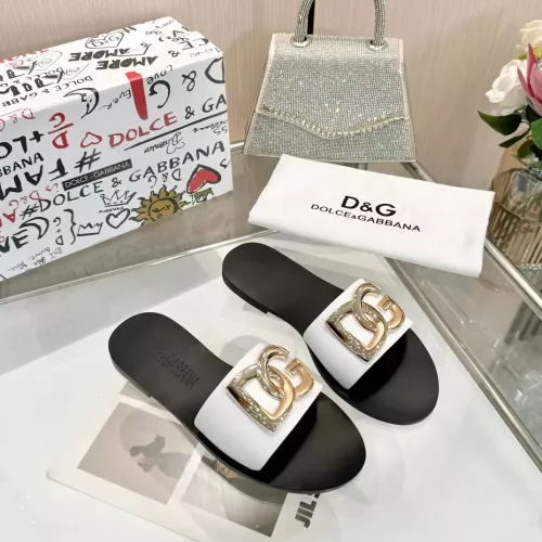 Dolce &amp; Gabbana D&amp;G Slippers For Women #1285847 $68.00 USD, Wholesale Replica Dolce &amp; Gabbana D&amp;G Slippers