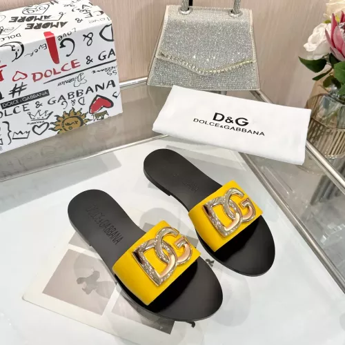 Dolce &amp; Gabbana D&amp;G Slippers For Women #1285849 $68.00 USD, Wholesale Replica Dolce &amp; Gabbana D&amp;G Slippers