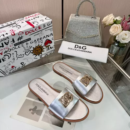 Dolce &amp; Gabbana D&amp;G Slippers For Women #1285860 $72.00 USD, Wholesale Replica Dolce &amp; Gabbana D&amp;G Slippers