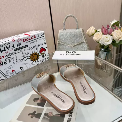 Replica Dolce & Gabbana D&G Slippers For Women #1285860 $72.00 USD for Wholesale