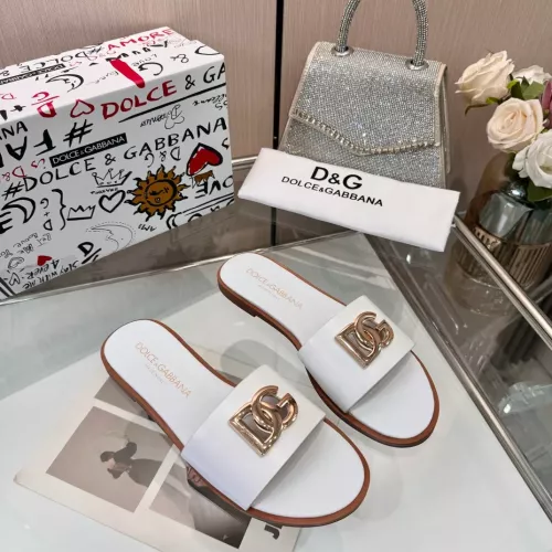 Dolce &amp; Gabbana D&amp;G Slippers For Women #1285862 $72.00 USD, Wholesale Replica Dolce &amp; Gabbana D&amp;G Slippers