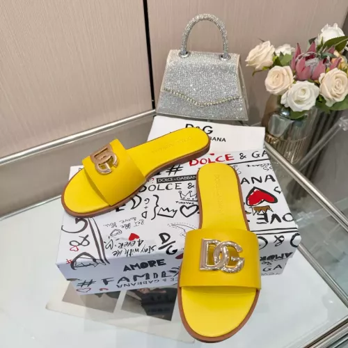 Dolce &amp; Gabbana D&amp;G Slippers For Women #1285871 $72.00 USD, Wholesale Replica Dolce &amp; Gabbana D&amp;G Slippers