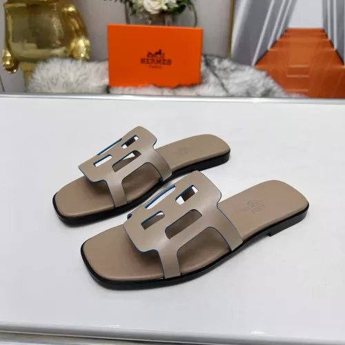 Hermes Slippers For Women #1285886 $85.00 USD, Wholesale Replica Hermes Slippers