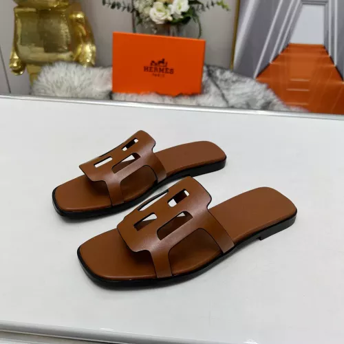 Hermes Slippers For Women #1285888 $85.00 USD, Wholesale Replica Hermes Slippers