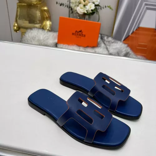 Replica Hermes Slippers For Women #1285889 $85.00 USD for Wholesale