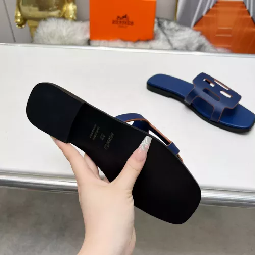 Replica Hermes Slippers For Women #1285889 $85.00 USD for Wholesale