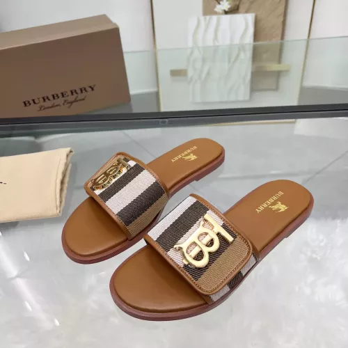 Burberry Slippers For Women #1285893 $85.00 USD, Wholesale Replica Burberry Slippers