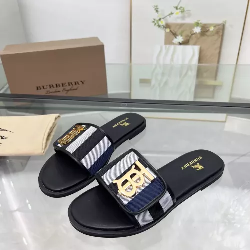 Burberry Slippers For Women #1285896 $85.00 USD, Wholesale Replica Burberry Slippers