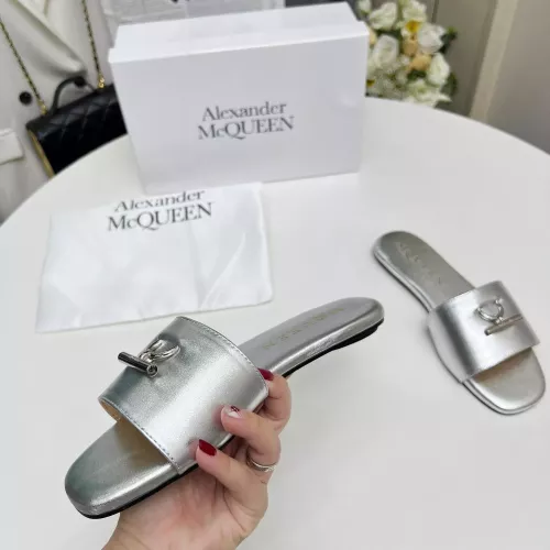 Replica Alexander McQueen Slippers For Women #1285903 $72.00 USD for Wholesale