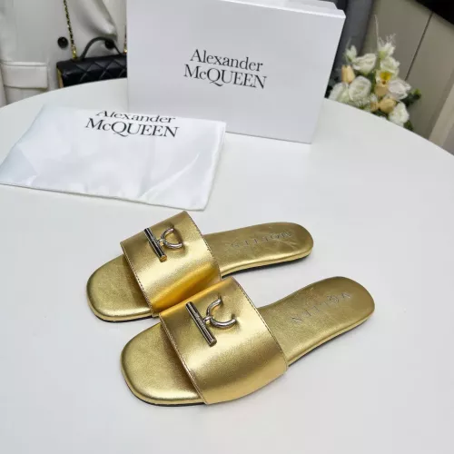 Alexander McQueen Slippers For Women #1285905 $72.00 USD, Wholesale Replica Alexander McQueen Slippers