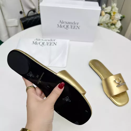 Replica Alexander McQueen Slippers For Women #1285905 $72.00 USD for Wholesale