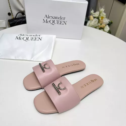 Alexander McQueen Slippers For Women #1285908 $72.00 USD, Wholesale Replica Alexander McQueen Slippers