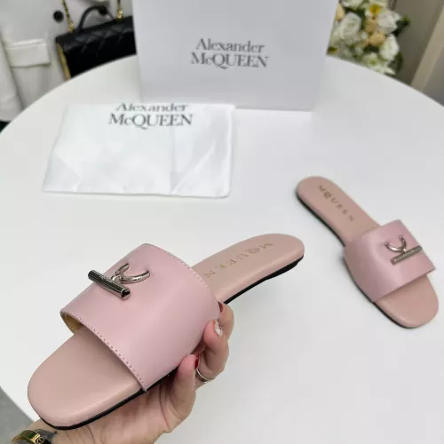 Replica Alexander McQueen Slippers For Women #1285908 $72.00 USD for Wholesale