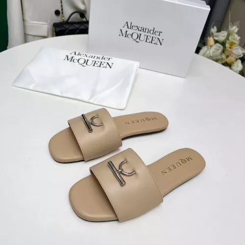 Alexander McQueen Slippers For Women #1285909 $72.00 USD, Wholesale Replica Alexander McQueen Slippers