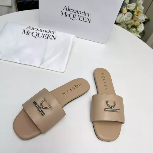 Replica Alexander McQueen Slippers For Women #1285909 $72.00 USD for Wholesale