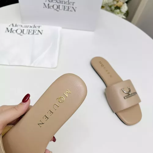 Replica Alexander McQueen Slippers For Women #1285909 $72.00 USD for Wholesale