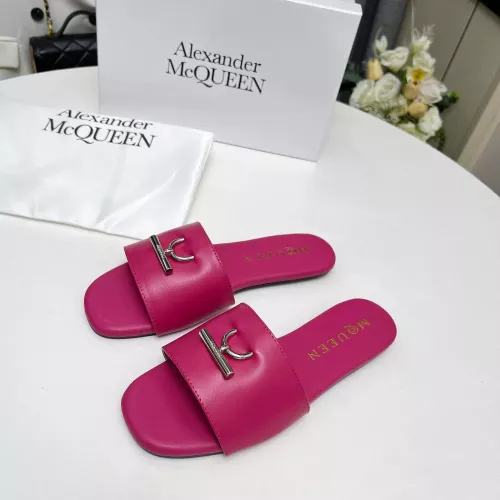 Alexander McQueen Slippers For Women #1285910 $72.00 USD, Wholesale Replica Alexander McQueen Slippers