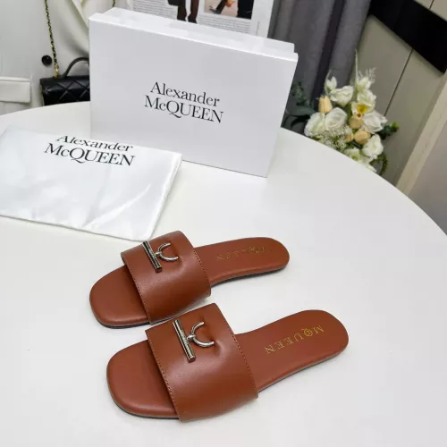 Alexander McQueen Slippers For Women #1285912 $72.00 USD, Wholesale Replica Alexander McQueen Slippers