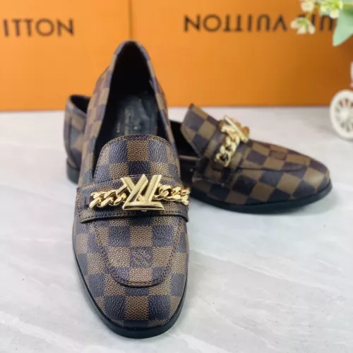 Replica Louis Vuitton LV Oxfords Shoes For Women #1285941 $82.00 USD for Wholesale