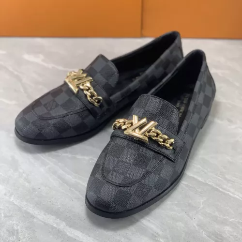 Louis Vuitton LV Oxfords Shoes For Women #1285942 $82.00 USD, Wholesale Replica Louis Vuitton LV Oxfords Shoes